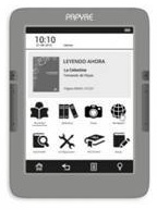 Libro electronico papyre 630 6" tinta electronica táctil 4GB WIFI