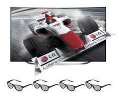 LED TV lg 4k uHD 3D curvo 65"" 65uc970v smart TV FULL HD, 1000 hz ips, WIFI, 40w, 3 USB 4 HDMI, TDT HD satelite, sin marco 4mm, mando premium