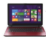 Toshiba Satellite L50-B-1TV - 15.6" - Core i3 4005U - Windows 8.1 64-bit - 4 GB RAM - 500 GB HDD