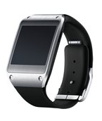 Samsung Galaxy Gear - reloj inteligente - 4 GB - negro azabache 