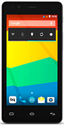 Bq Aquaris E4.5 - negro - 3G HSPA+ - 8 GB - GSM - smartphone (Android OS)